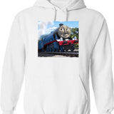 Gordon From Thomas The Tank Engine Graphic Pullover Hoodie - White