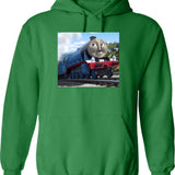 Gordon From Thomas The Tank Engine Graphic Pullover Hoodie - Green