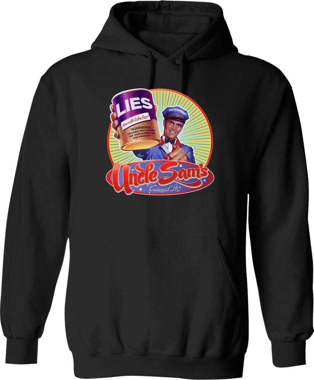 Govern Me Harder Daddy Vintage Hoodie - Retro Graphic Cosy Pullover - Black