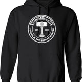 Government Lies Hoodie - Retro Graphic Pullover Hoodie for Men & Women - Black