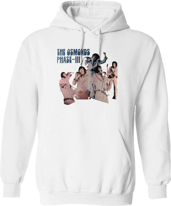 Grajg Osmonds Reareah Brother Reatrat Osmond Reyeray Band Treagrea Graphic Pullover Hoodie - White