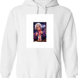 Grandma Yetta Hoodie - Retro Graphic Pullover Hoodie for Men & Women - White