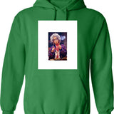 Grandma Yetta Hoodie - Retro Graphic Pullover Hoodie for Men & Women - Green