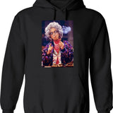 Grandad Man Myth Legend Mens Funny Gift Fathers Day Hoodie - Black