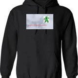 Granny Like A Grandma Only Cooler Vintage Retro Hoodie - Black