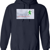 Granny Like A Grandma Only Cooler Vintage Retro Hoodie - Navy