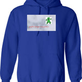 Granny Like A Grandma Only Cooler Vintage Retro Hoodie - Blue