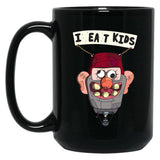 Gravity Falls I Eat Kids Balloon Black Coffee Mug, Gift Coffee Mug - Black