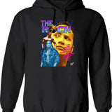 Grasp On Reality Rat Hoodie - Retro Graphic Pullover Hoodie for Men & Women - Black