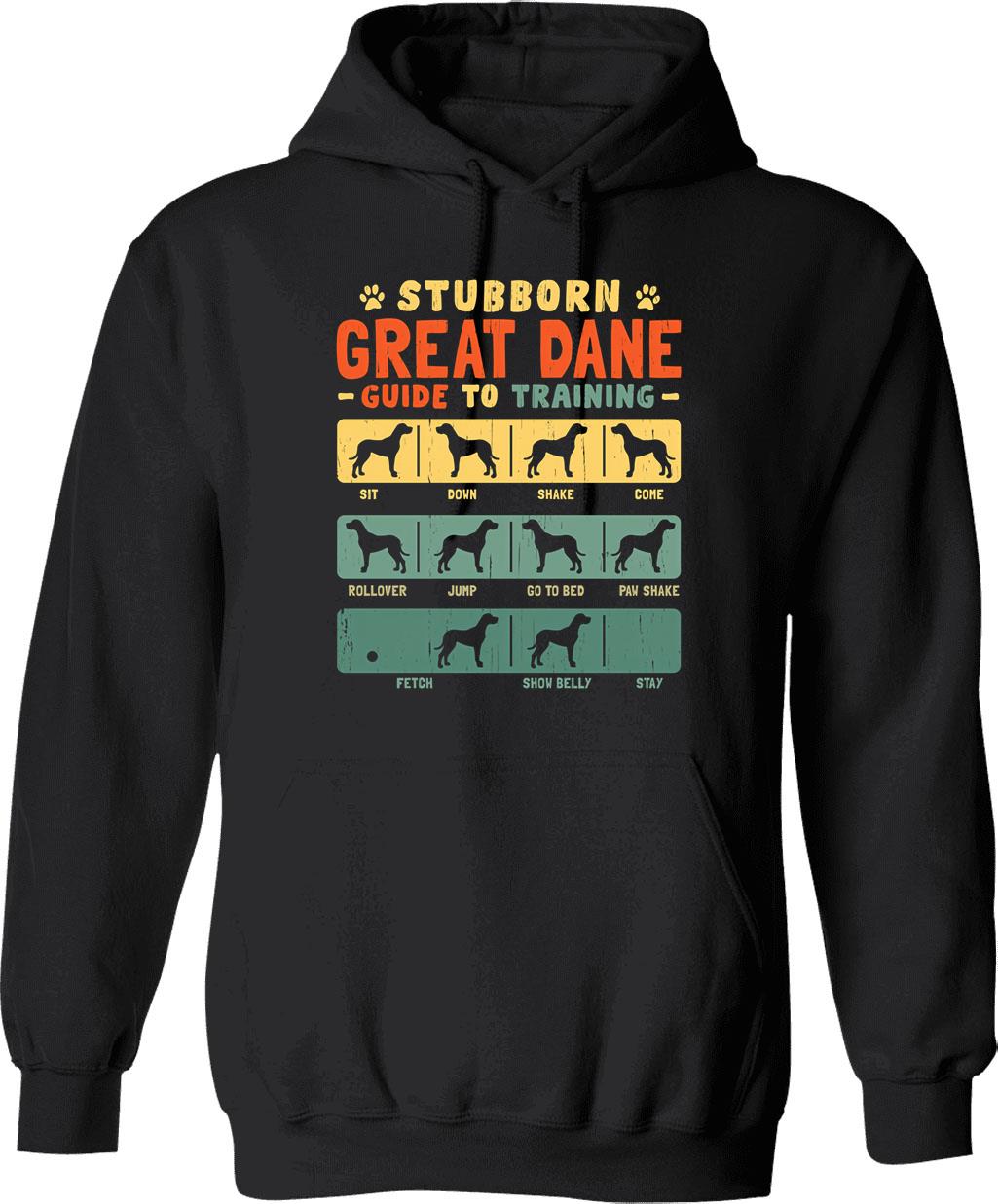 Great 1 Hoodie - Retro Graphic Pullover Hoodie for Men & Women - Black