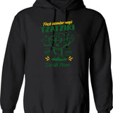 Great Wave Ice Pop Hoodie - Retro Graphic Pullover Hoodie for Men & Women - Black