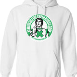 Greek Tzatziki Retro Mascot Hoodie - White