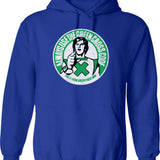 Greek Tzatziki Retro Mascot Hoodie - Blue