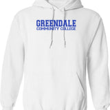 Greendale College Jersey (1) Hoodie - Retro Graphic Pullover Hoodie for Men & Women - White