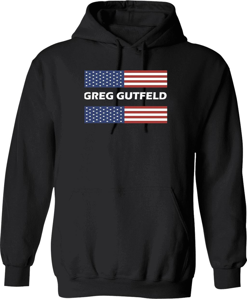 Greg Gutfeld Graphic Pullover Hoodie - Black