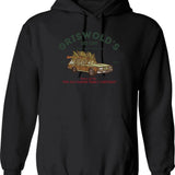 Grinnell Vintage Retro College Style Funny Hoodie - Black