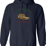Grinnell Vintage Retro College Style Funny Hoodie - Navy