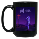 Grotesquerie Black Coffee Mug, Gift Coffee Mug - Black