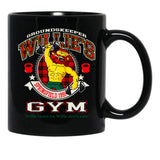 Groundskeeper Willie'S Gym Black Coffee Mug, Gift Coffee Mug - Black