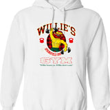 Groundskeeper Willie'S Gym Graphic Pullover Hoodie - White