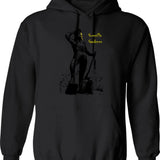 Gt Hoodie - Retro Graphic Pullover Hoodie for Men & Women - Black