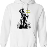 Gt Hoodie - Retro Graphic Pullover Hoodie for Men & Women - White