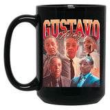 Gustavo Fring Vintage 90S Rap Style Gustavo Fring Bootleg Fan Black Coffee Mug, Gift Coffee Mug - Black