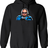 Gustavo Rocque Graphic Pullover Hoodie - Black
