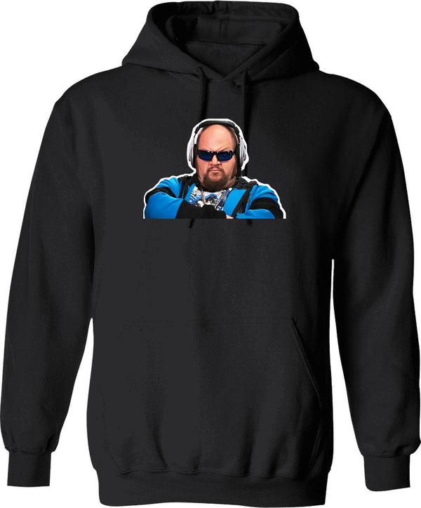 Gustavo Rocque Graphic Pullover Hoodie - Black
