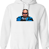 Gustavo Rocque Graphic Pullover Hoodie - White