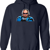 Gustavo Rocque Graphic Pullover Hoodie - Navy