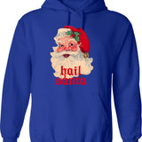 Habibi Red Silhouette Vintage Arabic Arab Habibo Muslim Gift Hoodie - Blue
