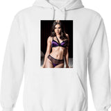 Hailee Steinfeld Graphic Pullover Hoodie - White