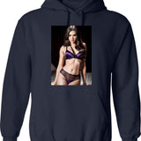 Hailee Steinfeld Graphic Pullover Hoodie - Navy