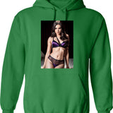 Hailee Steinfeld Graphic Pullover Hoodie - Green