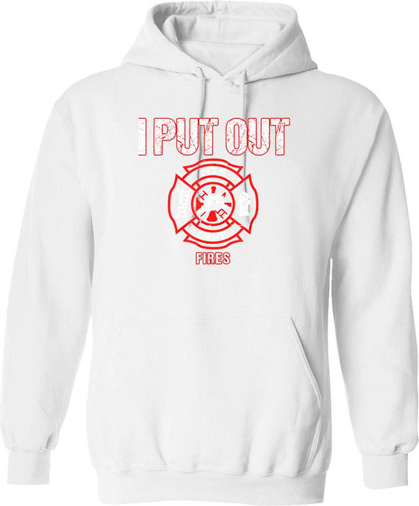 Halloween Chicken Costume Squad Hoodie - Retro Graphic Pullover Hoodie for Men & Women - White