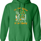 Halloween Costume Funny Firefighter I Put Out Fires Firemen Classic Hoodie - Green