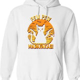 Halloween Library Classic . Hoodie - Retro Graphic Pullover Hoodie for Men & Women - White