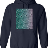 Halloween Pew Pew Madafakas. Hoodie - Retro Graphic Pullover Hoodie for Men & Women - Navy