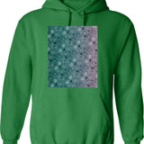 Halloween Pew Pew Madafakas. Hoodie - Retro Graphic Pullover Hoodie for Men & Women - Green
