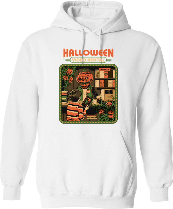 Halloween Skeleton Drinking Coffee Funny Hoodie - Sarcastic Humor Graphic Hoodie - White