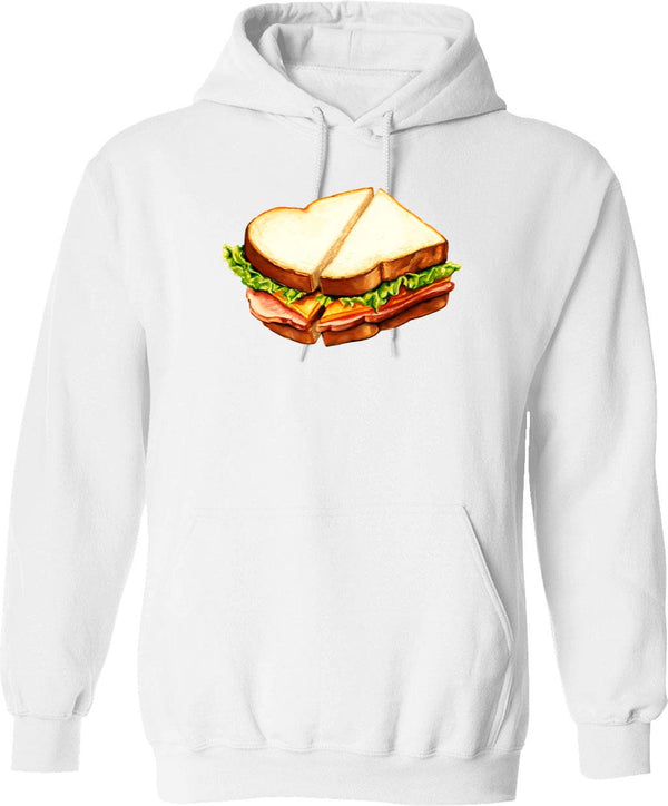 Ham Radio Transceiver Schematics Black On White Background Hoodie - White