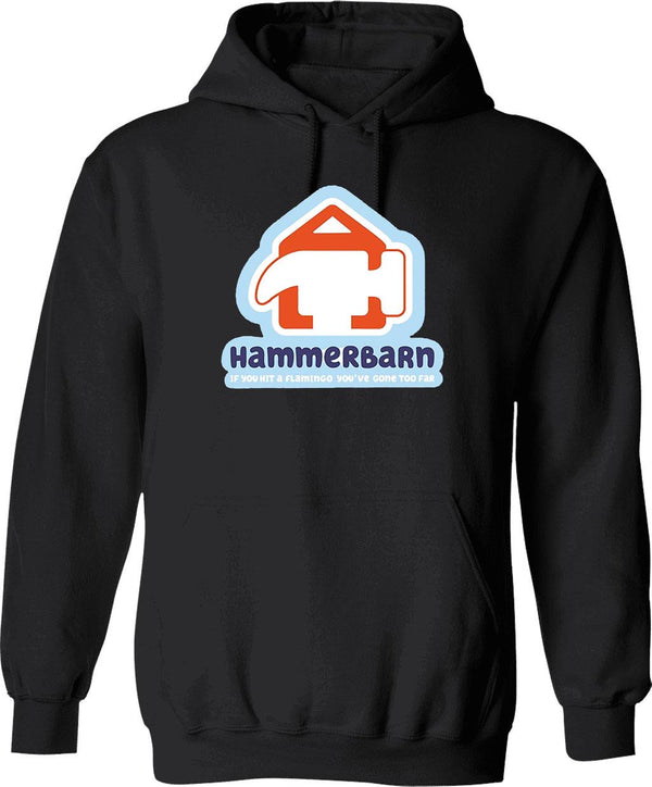 Hammerbarn Graphic Pullover Hoodie - Black