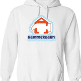 Hammerbarn Graphic Pullover Hoodie - White