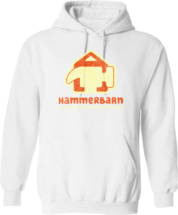 Hammer Bowling - Nothing Hits Like A Hammer Hoodie - White