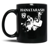 Hanatarash For Fans Black Coffee Mug, Gift Coffee Mug