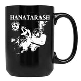 Hanatarash For Fans Black Coffee Mug, Gift Coffee Mug