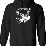 Hanatarash For Fans Graphic Pullover Hoodie - Black