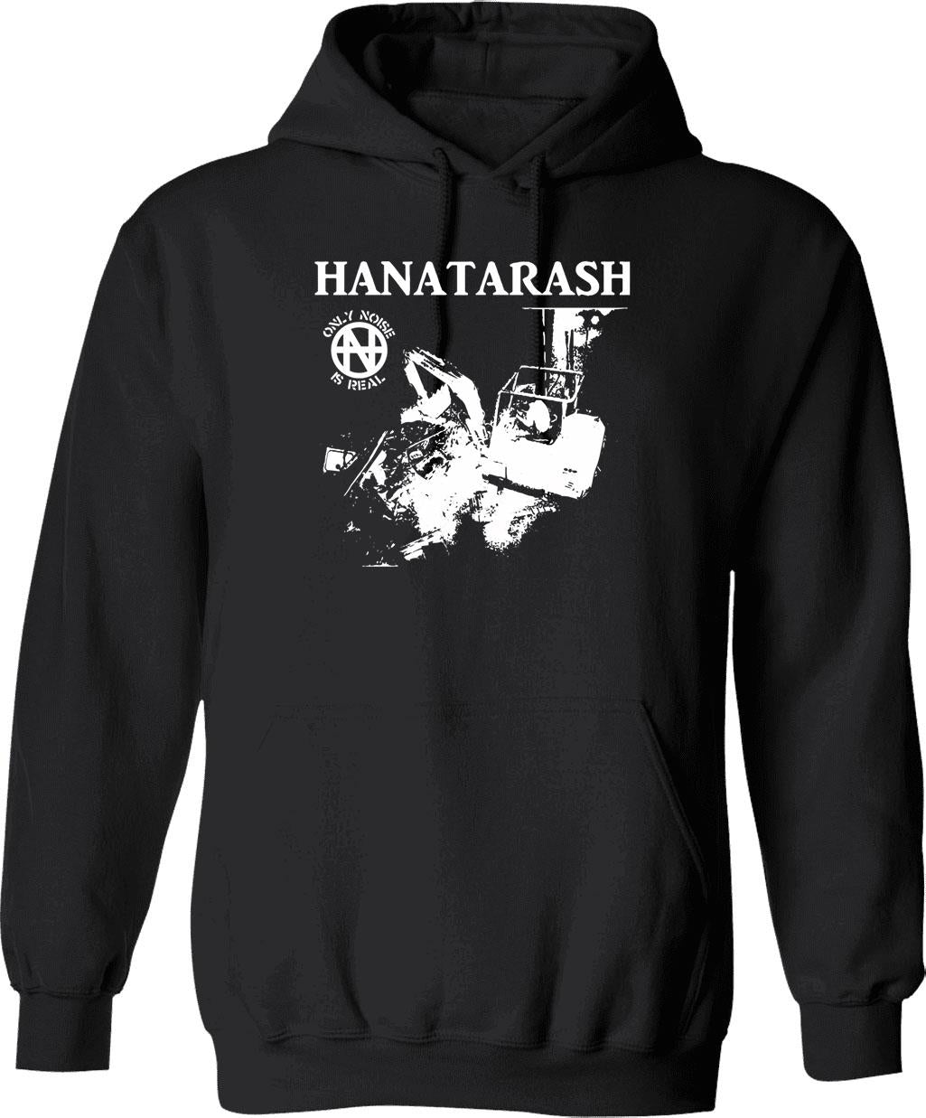 Hanatarash For Fans Graphic Pullover Hoodie - Black