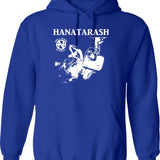 Hanatarash For Fans Graphic Pullover Hoodie - Blue